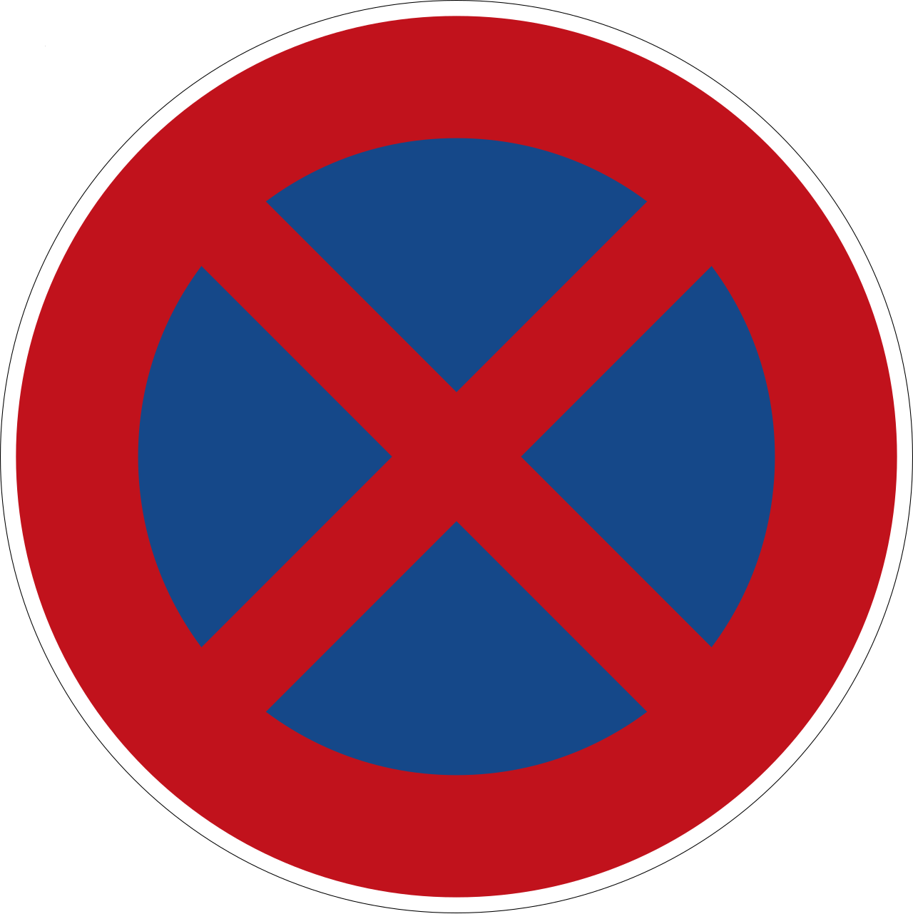 Schild "Absolutes Halteverbot"